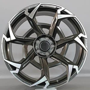 Rines HRF Forged Black Machine Face de 21 y 22 Pulgadas para Auto, 5x112 para <span class=keywords><strong>Mercedes</strong></span> W221 W222 W223 <span class=keywords><strong>Clase</strong></span> <span class=keywords><strong>S</strong></span> - Product Image 3