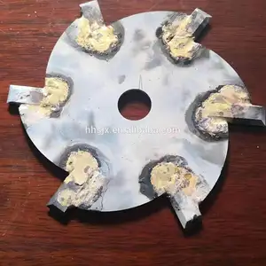 Máquina de pulido ronda cuchilla de corte para residuos de neumáticos de la pared lateral