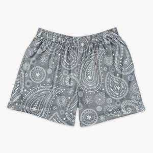 Short de <span class=keywords><strong>basket</strong></span>-ball personnalisé d'<span class=keywords><strong>été</strong></span> en maille imprimé en 3D Creamm Cookie 5 pouces d'entrejambe en maille <span class=keywords><strong>pour</strong></span> hommes - Product Image 4