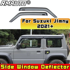 แผ่นบังแดดข้างประตูสำหรับ Suzuki Jimny 2021+ ป้องกันแดดฝน บังลม - Product Image 2