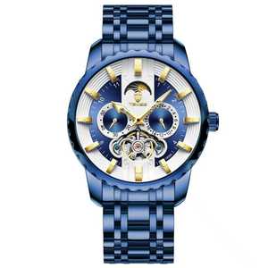 Top Design 3D Tourbillon Mechanical Wristwatch for Men Hollow-out Businessman Fashion Watch - Product Image 3