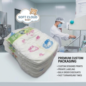 Pañales Desechables para Bebé con Protección 3D Contra Fugas, Núcleo de Alta Absorbencia, Cuidado Diario Infantil, Artículos Esenciales para Guardería, Talla S/M/L/XL, Venta al Por Mayor - Product Image 1