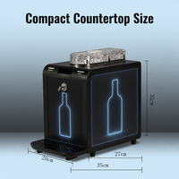Distributeur de Vodka à Réfrigération Semi-conductrice, Distributeur de Boissons Alcoolisées Numérique