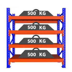 Boltless Adjustable Industrial <b>Heavy</b> <b>Duty</b> Pallet Racking System Warehouse Steel <b>Metal</b> Storage Racks <b>Shelving</b> Units - Product Image 2