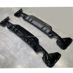Difusor trasero, parachoques, alerón de barbilla, decoración de coche para <span class=keywords><strong>BMW</strong></span> 3 Series G20 G28 LCI <span class=keywords><strong>340</strong></span> <span class=keywords><strong>M</strong></span> Sports <span class=keywords><strong>2023</strong></span> +, parachoques trasero, protector de labios, kit de carrocería - Product Image 2