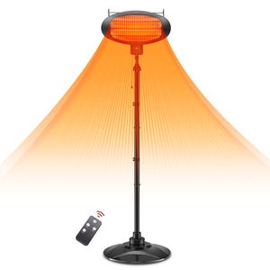 Chauffe-terrasse électrique infrarouge d'extérieur de qualité supérieure 2024, très vendu, 650/1300/2000W - Product Image 4