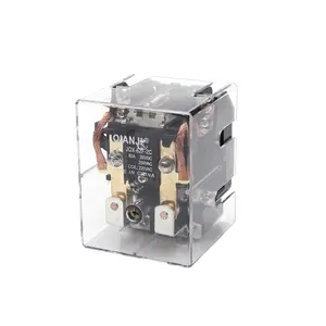 QIANJI 80a 120a 12v relay mini high power relay transparent latching finder voltage factory relay