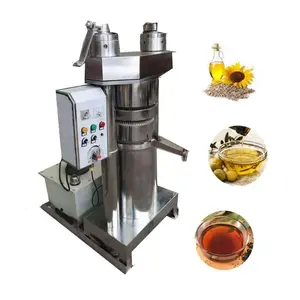 Cocoa Butter Hydraulic Oil Press Tea Seed Oil Making Machine