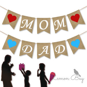 День матери мабула флаг украшение для папы участок Вымпел Баннер Украшения для вечеринки - Product Image 1