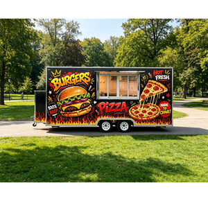 Camión de Comida Personalizado Tipo Cápsula con Cocina Completa, Carrito de Helados, Horno, Parrilla y 3 Fregaderos para Festivales de Música, en Venta en EE. UU. - Product Image 1