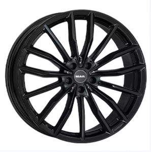 Ruedas de coche negro brillante - Product Image 1