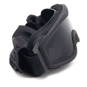 CS <span class=keywords><strong>airsoft</strong></span> tical Soft แว่นตานิรภัยป้องกันการเกิดฝ้าป้องกันการระเบิดสำหรับการล่าสัตว์และขี่จักรยาน - Product Image 3