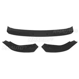 Kit carrosserie Golf MK8 Pro GTI R-Line, séparateur de pare-chocs avant, lèvre noire brillante pour VW Golf MK8 Pro GTI R-Line 2021-2024, accessoires de voiture - Product Image 4