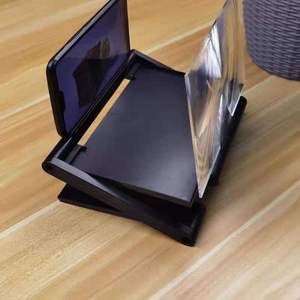 Amplificateur d'écran universel de film vidéo de téléphone portable réglable en hauteur 3D Loupe d'écran de téléphone portable Support d'agrandissement de smartphone - Product Image 4