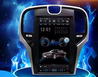 Radio Multimedia con Pantalla Vertical Tesla de 13.3 Pulgadas y Android 9.0 para Chrysler 300C 2013-2019, Reproductor de Video, GPS, Navegación