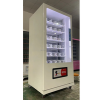 Distributeur Automatique Commercial en Gros pour Aliments, Snacks et Boissons avec Paiement par Espèces, Monnaie et Carte