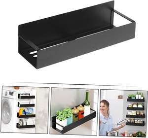 Wholesale Wholesale 4 Pack Spice Rack Kitchen Moveable Magnetic Shelf Fridge with <b>Hooks</b> - Product Image 5