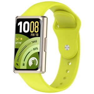 Bracelet de sport en silicone avec fermoir à boucle pour <span class=keywords><strong>Huawei</strong></span> <span class=keywords><strong>Band</strong></span> 11 / <span class=keywords><strong>Band</strong></span> 11 Pro - Bracelet de remplacement confortable, étanche et durable - Product Image 5
