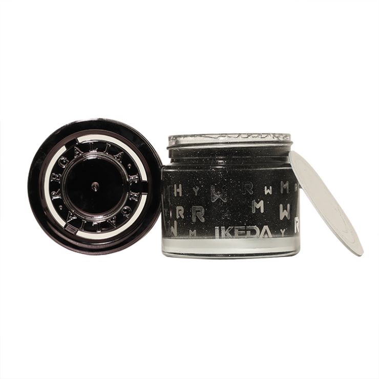 IKEDA FL413 Oil Gel Car Air Freshener - 60g Glass Bottle for Car Home