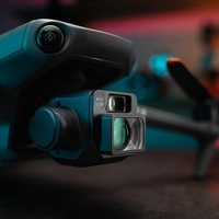 Objectif grand angle anamorphique externe pour drone Mavic 3, étanche, filtre couleur 43 mm, cadre en alliage d'aluminium noir, 150 g, personnalisé