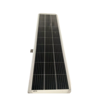 Lampe solaire de rue de jardin intelligente, indice de protection IP66, avec LED tout-en-un 60W/80W/120W, nouveau design breveté