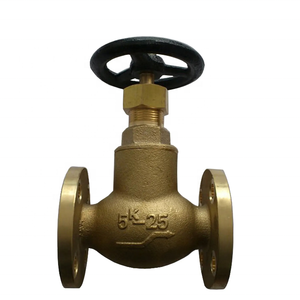 Válvula de Globo Marina JIS 10K50 5K50 con Brida de Bronce, Válvula de Globo de Fábrica JIS7301 - Product Image 4