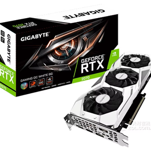 Tarjeta Gráfica Gigabyte Blanca para Juegos RTX2070 <span class=keywords><strong>Gaming</strong></span> 8G <span class=keywords><strong>Oc</strong></span> Blanca Rentable con Disipación de Calor y Durabilidad - Product Image 1