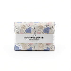 Edredón Ultraligero Novo, Individual, Diseño Abstracto Málaga, Ligero, de Poliéster y Algodón, para Uso Doméstico, para Todas las Temporadas, Estilo Moderno - Product Image 1