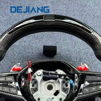 Volant CS en fibre de carbone et faux daim avec LED pour mise à niveau BMW G20 G21 G22 G23 G26 G30 G11 G12 G31 G38 X1 X2 X3 X4 X5