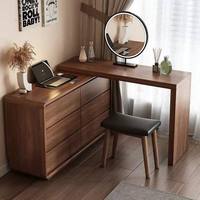 Ensemble de meubles de chambre d'hôtel modernes personnalisables, table intérieure et extérieure en panneaux de bois pour appartements