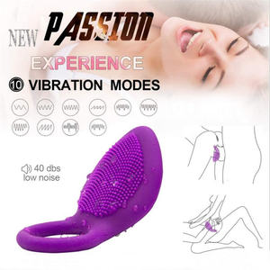 <span class=keywords><strong>Anillo</strong></span> de vibración de silicona para hombre con carga USB, juguete de masturbación masculina con bloqueo de 10 frecuencias, <span class=keywords><strong>anillo</strong></span> para pene - Product Image 4