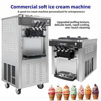 Machine à glace molle chinoise à 2 compresseurs, prix usine, machine commerciale à yogourt glacé, machine à açaï, pour glaces molles et margaritas