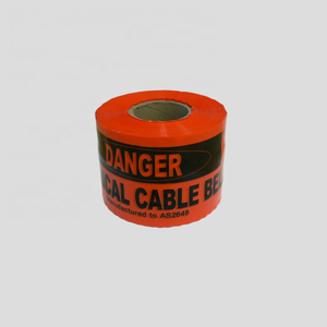 Cinta de Barrera de Advertencia de Polietileno (PE) Roja, Suministro de Fábrica - Product Image 3