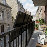 Panneau solaire monocristallin N Type BC 660W de 182 mm à demi-cellules, fabriqué en Chine, pour système d'énergie solaire domestique