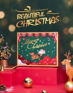 <span class=keywords><strong>2021</strong></span> Logo personnalisé grand emballage <span class=keywords><strong>de</strong></span> Noël gants joyeux noël boîte-cadeau faite 2mm d'épaisseur feuille <span class=keywords><strong>de</strong></span> carton UV avantage pour chaussettes - Product Image 5