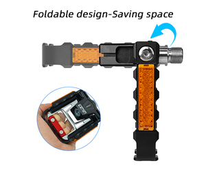 Pédale de vélo automatique en alliage d'aluminium personnalisée, pédale de vélo de précision, pédale de vélo adulte, pédale de vélo pliable - Product Image 6