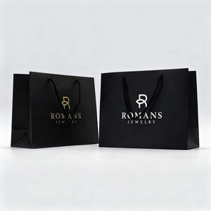 Sacs en papier <span class=keywords><strong>kraft</strong></span> de luxe recyclables pour l'emballage, avec logo personnalisé imprimé, pour vêtements, cadeaux, shopping, grand <span class=keywords><strong>sac</strong></span> en papier avec poignée et logo - Product Image 4