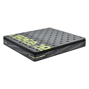 Colchón de muelles de algodón ecológico sin pegamento tamaño King Queen, moderno, con tejido de punto de 450 g/m, espuma acolchada suave enrollada en caja, firmeza media. - Product Image 6