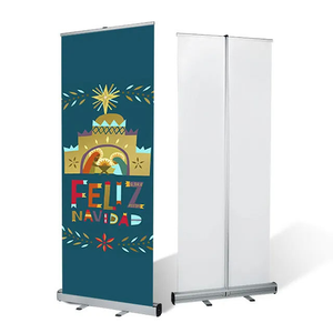 Cuộn lên biểu ngữ đứng rollup Standee nhôm cuộn lên đứng có thể thu vào biểu ngữ cho quảng cáo - Product Image 4