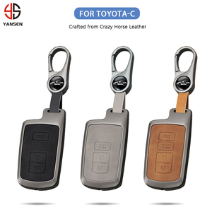 Toyota Key Fob Cover: Zinc Alloy, RAV4 Camry Corolla