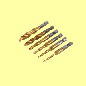 Fabricant de source Forets à filetage métrique Hss à tige hexagonale <span class=keywords><strong>Taraud</strong></span> trapézoïdal spiralé Tarauds à vis à main <span class=keywords><strong>Taraud</strong></span> à vis - Product Image 4