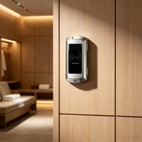 Serrure de casier de gym RFIC Mifare 13,68 MHz avec mode public et mode privé pour hôtel, école et bureau – Accepte le logo