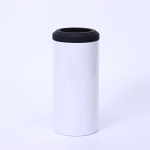 Gobelet isotherme sous vide en acier inoxydable de 16 oz, 4-en-1, vierge pour sublimation, pour le bureau, avec 2 couvercles, isolation thermique de 6 à 12 heures, idéal pour les fêtes - Product Image 4