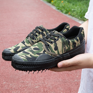 Chaussures de sport d'extérieur pour hommes, chaussures de sécurité de haute qualité pour travailleurs, chaussures de randonnée en toile antidérapante en caoutchouc, chaussures décontractées pour hommes et femmes - Product Image 2