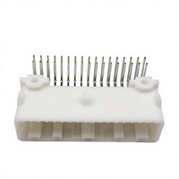 1318745-2 Conector Automotriz Lanshuo de Fabricación China, Componente Enchufable, Pin de 32 Vías, Latón Estañado, Pin de Extremo para Placa PCB