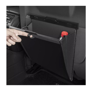 Waterproof Car Trash Can Garbage Bin Auto Trash Bag Car Leak Proof Storage Pockets