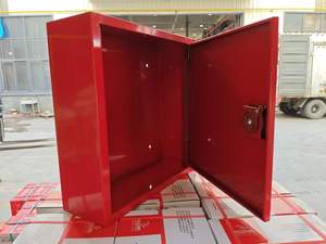 Armadietto <span class=keywords><strong>Antincendio</strong></span> in Acciaio Rosso Montabile a Parete con Serratura Hong'an per Attrezzature <span class=keywords><strong>Antincendio</strong></span> Industriali e Sicurezza - Product Image 2