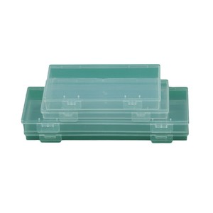 กล่องพลาสติก PP ใส ขนาด 12x12x1.1 ซม. รูปทรงสี่เหลี่ยมผืนผ้า พร้อมฝาปิด สำหรับบรรจุภัณฑ์ทั่วไปสำหรับสินค้าขนาดเล็ก - Product Image 5