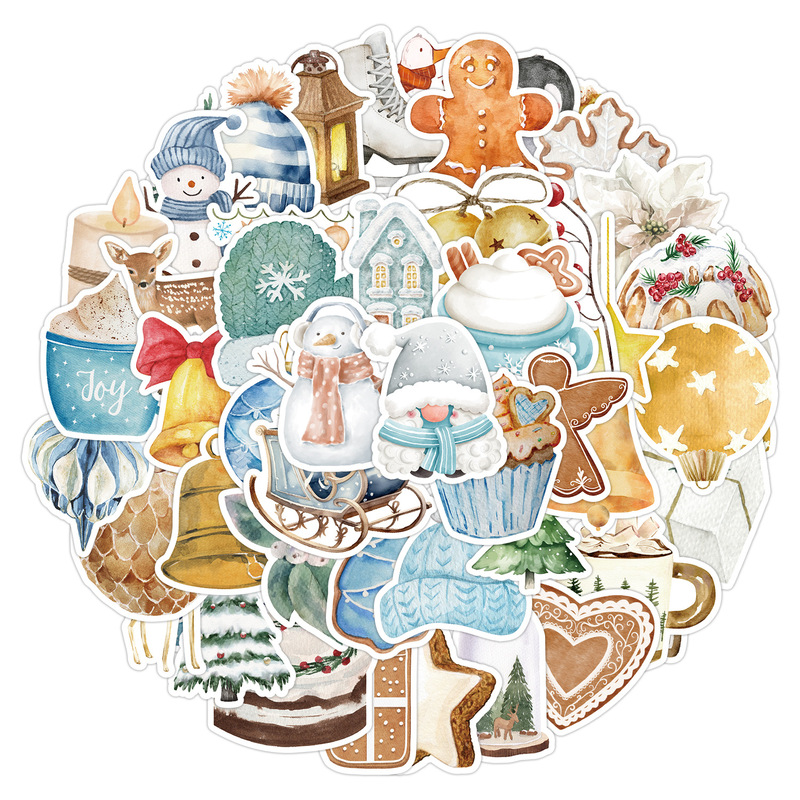 Cross Border 50 Piece White Printed