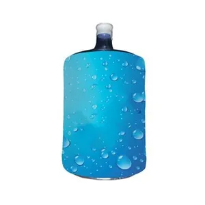 Water Koeler Fles Covers Van Aangepaste Patroon Elastische Isolatie Draagbare Neopreen Geïsoleerde Gallon Fles Cover Blikjes Cn; Gua